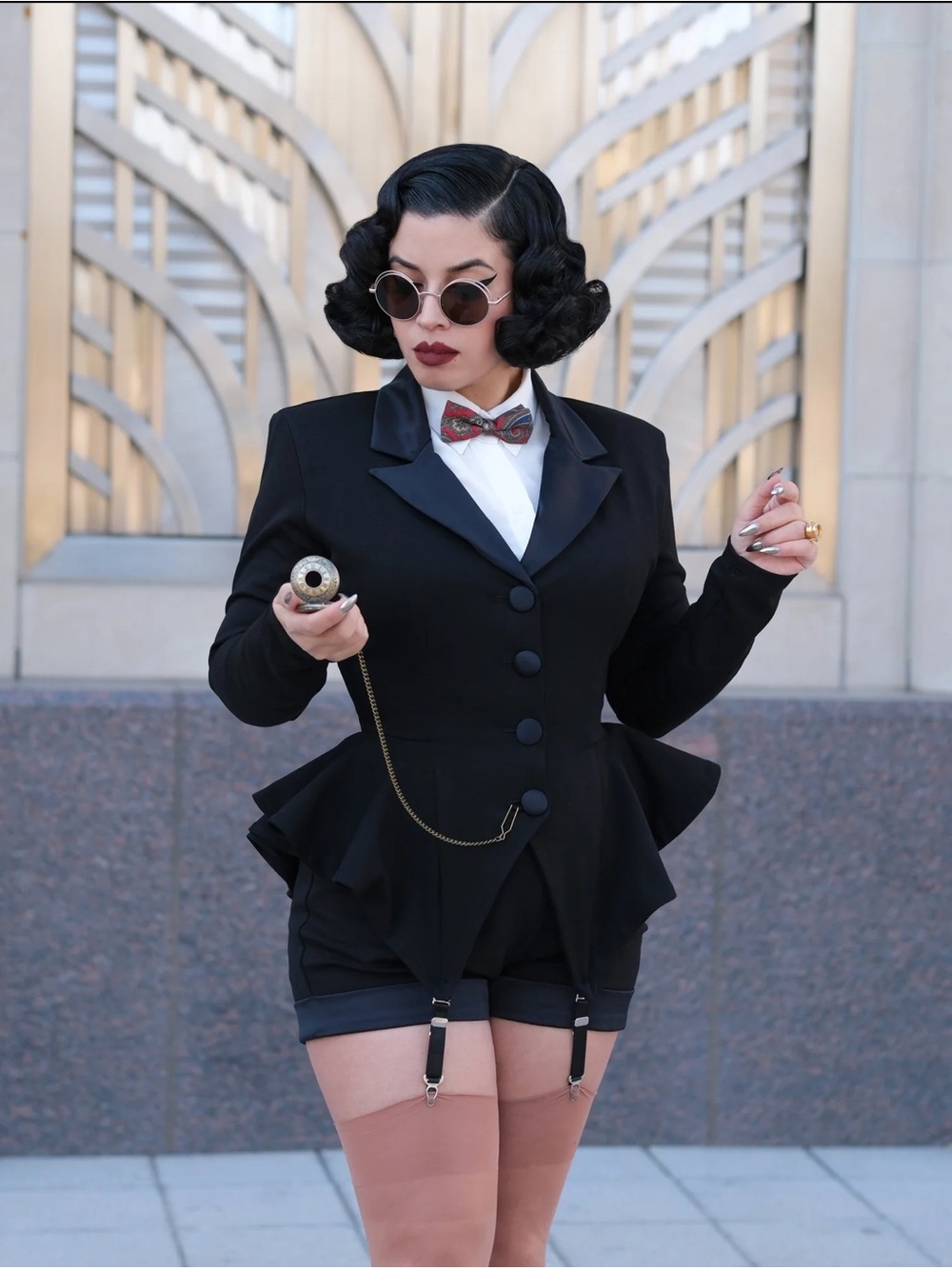 Dapper Dietrich Suit Set (Black)